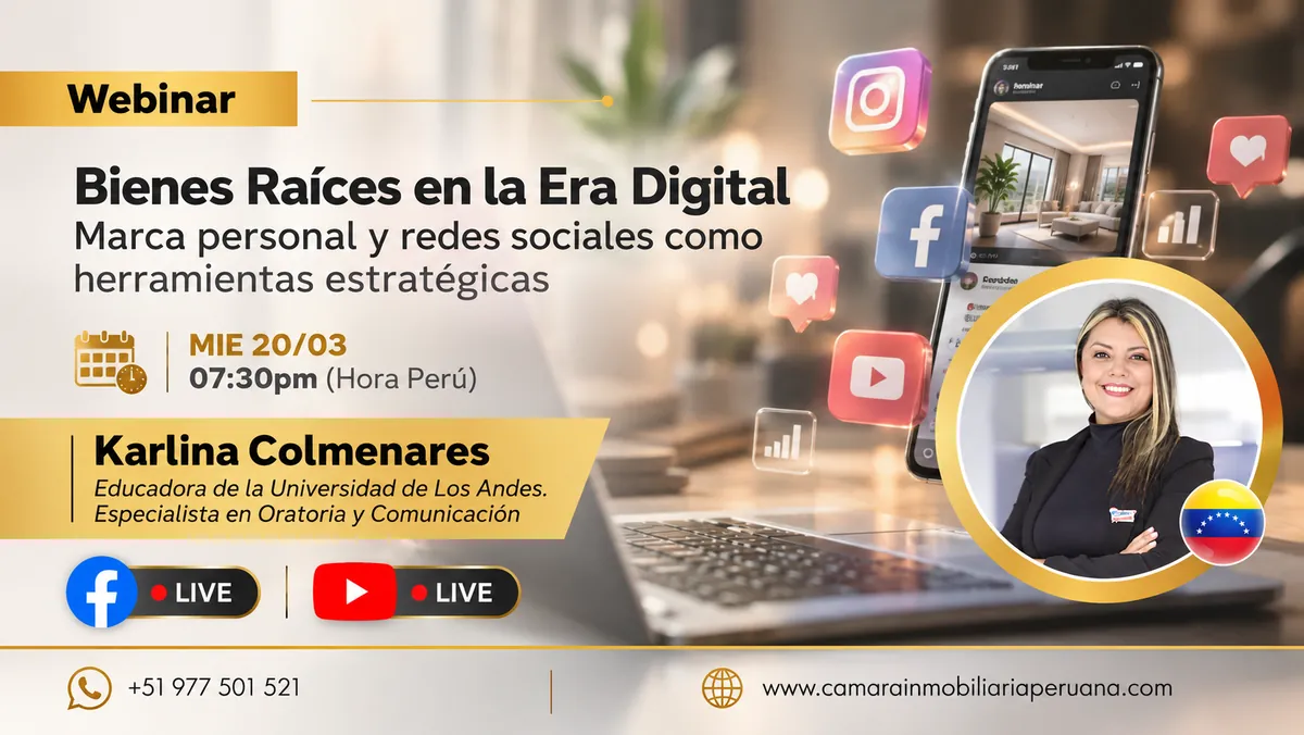 Webinar: Bienes Raíces en la Era Digital