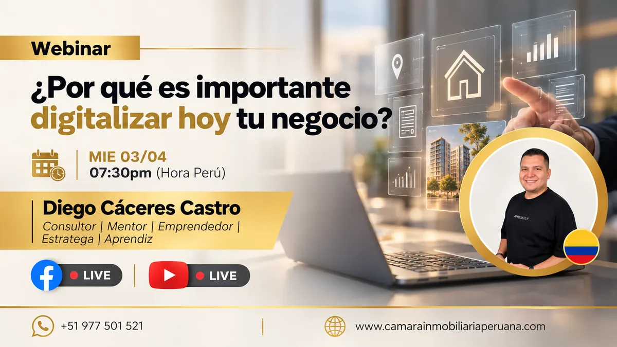 Webinar: ¿Por qué es importante digitalizar hoy tu negocio?